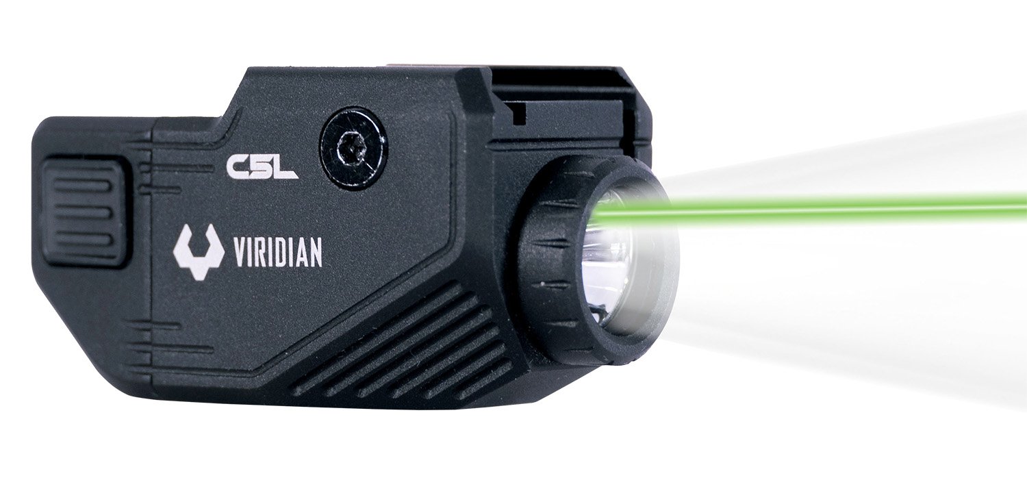 Viridian C5L Custom Ruger RXM Green Laser 580 Lumen Light - Rechargeable Black - Viridian - 550 LUMENS