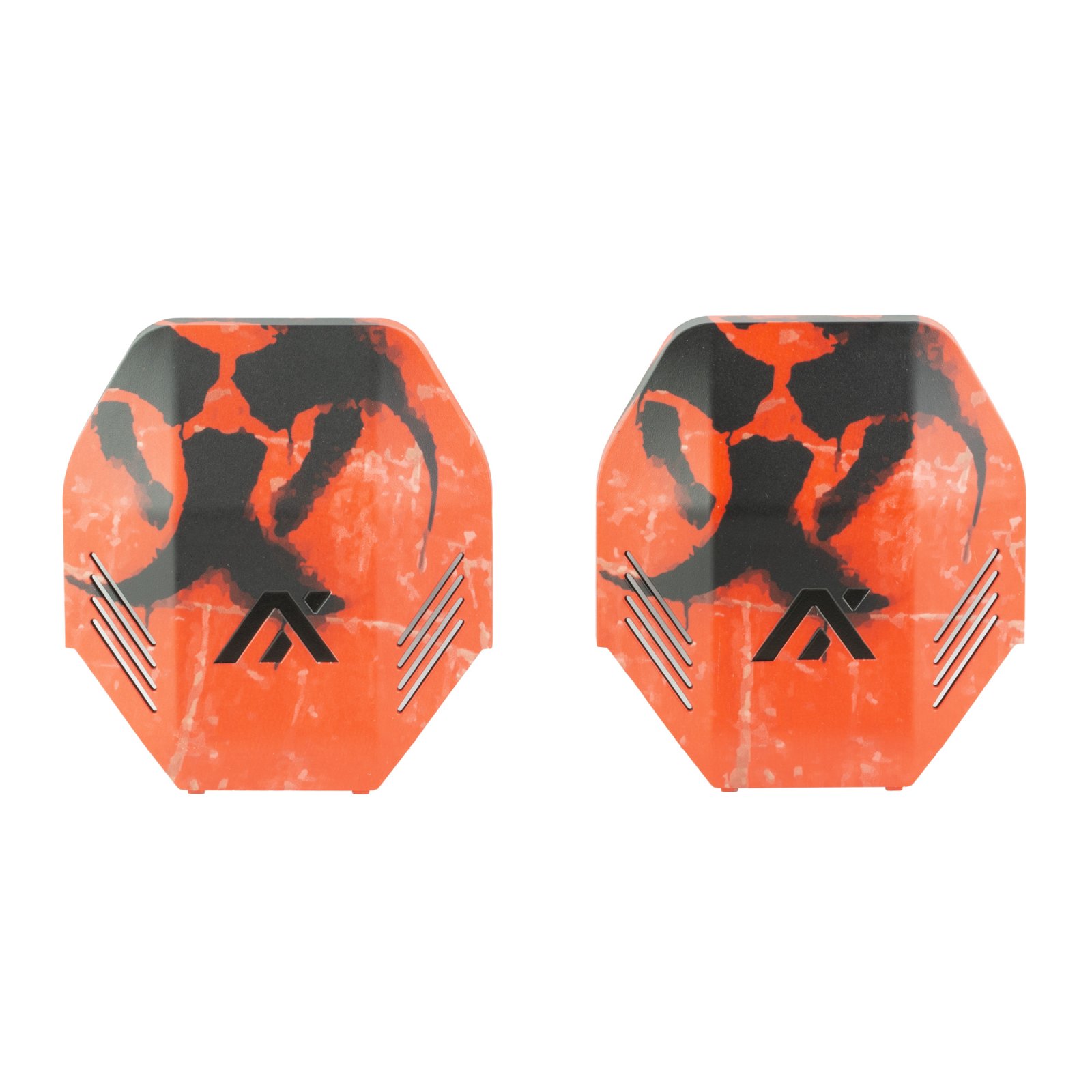 AXIL MX Plate Fits MX Pro/Electronic/Passive Earmuffs Biohazard Red