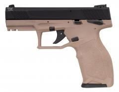 Taurus TX22 Full Size .22LR Pistol, FDE Polymer Frame, Precision PTS, 10-Round Capacity, 4.1" Barrel