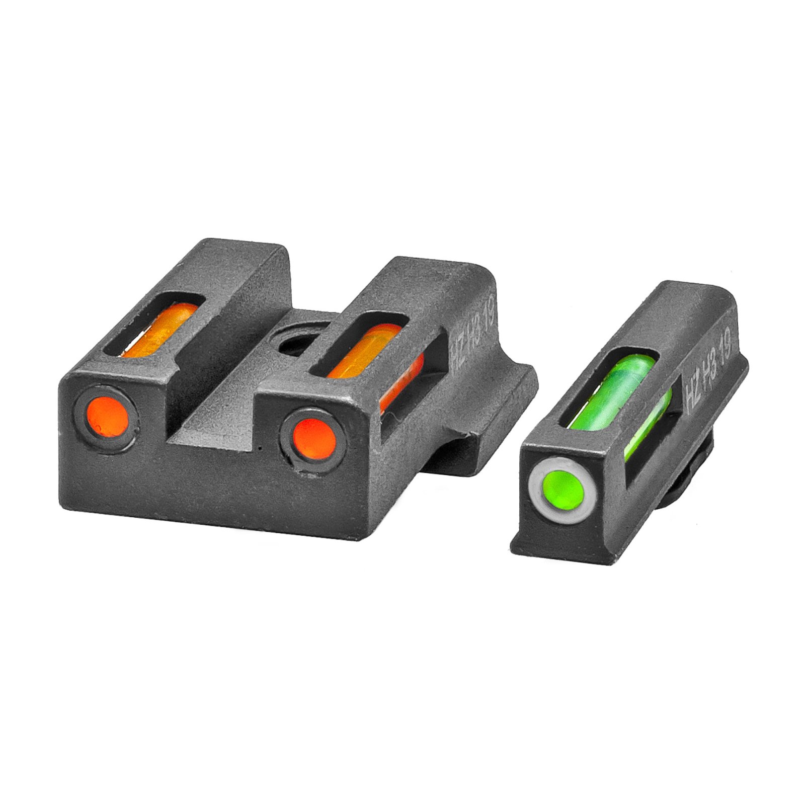Hi-Viz EZN421 LightWave H3 Night Sights, Green/Orange, S&W M&P 380 EZ
