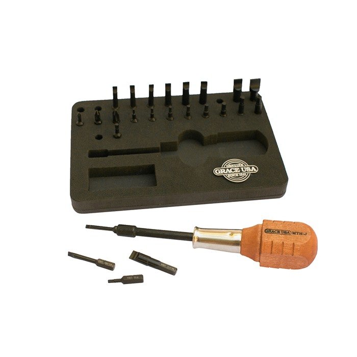 Grace USA MT-24 Gunsmith 24-Bit Magnetic Tip Screwdriver Set
