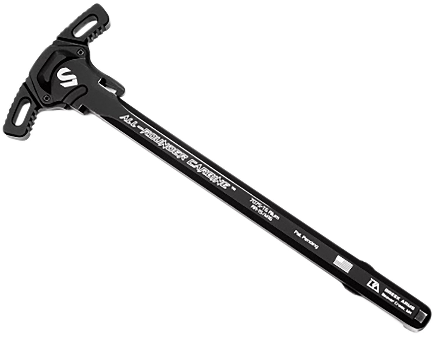 Lead & Steel LS-CHODE-BLK AR-15/M16 Charging Handle Black 7075-T6 Aluminum - L&S