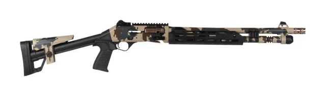 Panzer PAM4CSSFCTMFSS 12 Gauge 18.5 In 5+1 FDE Scorpion Camo - Panzer Arms - 12 Gauge