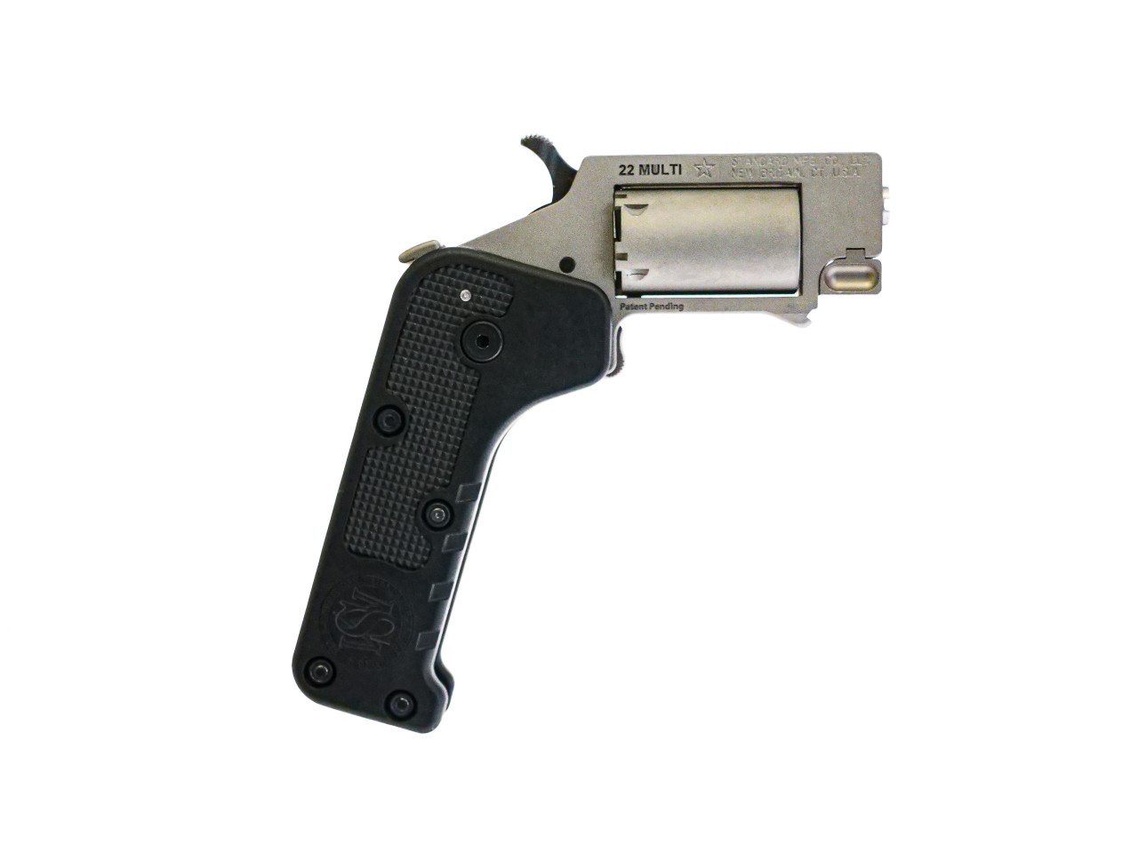 Standard Manufacturing SWITCHGUN22LR .22LR Folding Revolver, 0.75" Barrel, Black