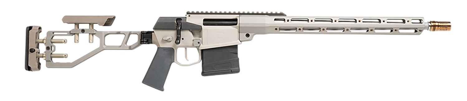 Q FIX-6.5-16IN-GRY-BR Rifle 16" Barrel 10RD 1:7 Twist Gray Accents - Q LLC - 6.5 CREEDMOOR