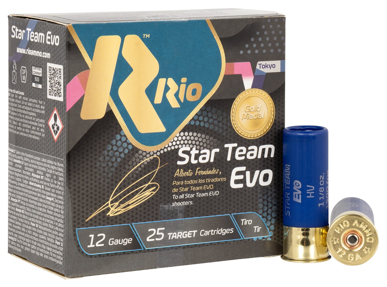 Buy Rio ST32HV75 12ga Target Load 2.75" #7.5 1-1/8 oz 1300fps 25rd Box online