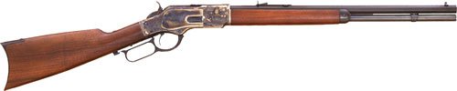 Cimarron CA241 1873 Short Rifle .44-40 20" Octagon Barrel Walnut Stock
