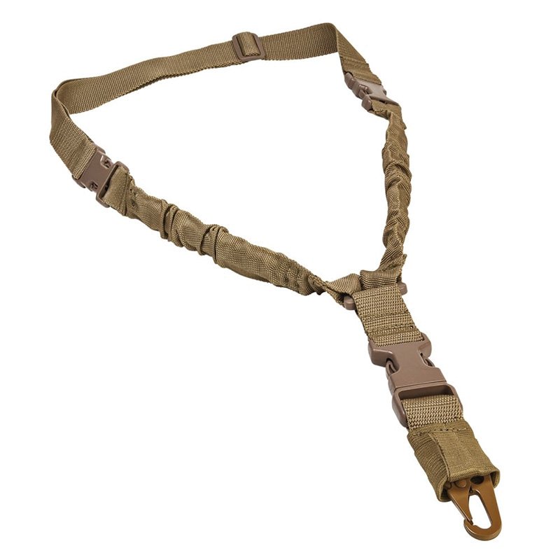 NcStar ADBS1PT Vism Dlx AR Bungee SinglePtSling Tan - NcStar