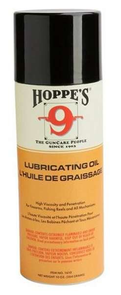 Hoppe's 1610 Lubricating Oil 10 oz Aerosol High Viscosity Non-Hardening - Hoppe's