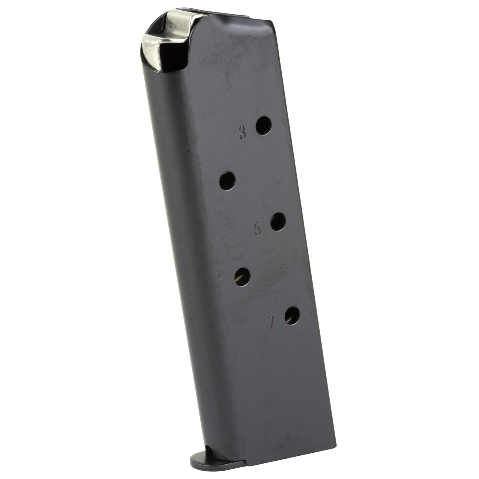 KCI KCI-MZ038 1911 .45 ACP 7-Round Steel Magazine Black Finish - KCI USA - 45 AUTO