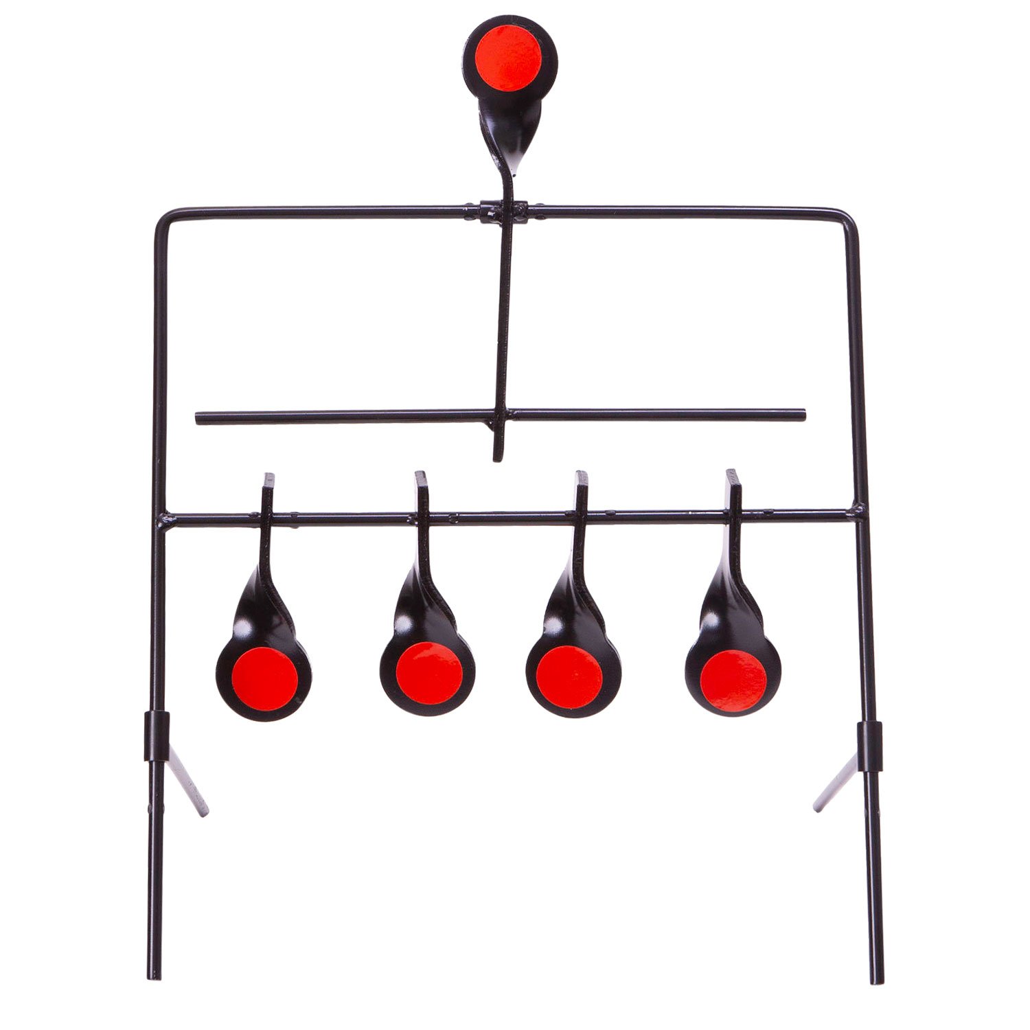 Allen 22LR Reactive Steel Targets w/ Folding Stand - Allen Company - .22