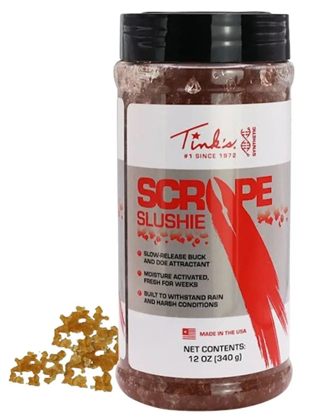 Tinks Scrape Slushie Scent Beads 12oz Deer Attractant Formula - Tinks