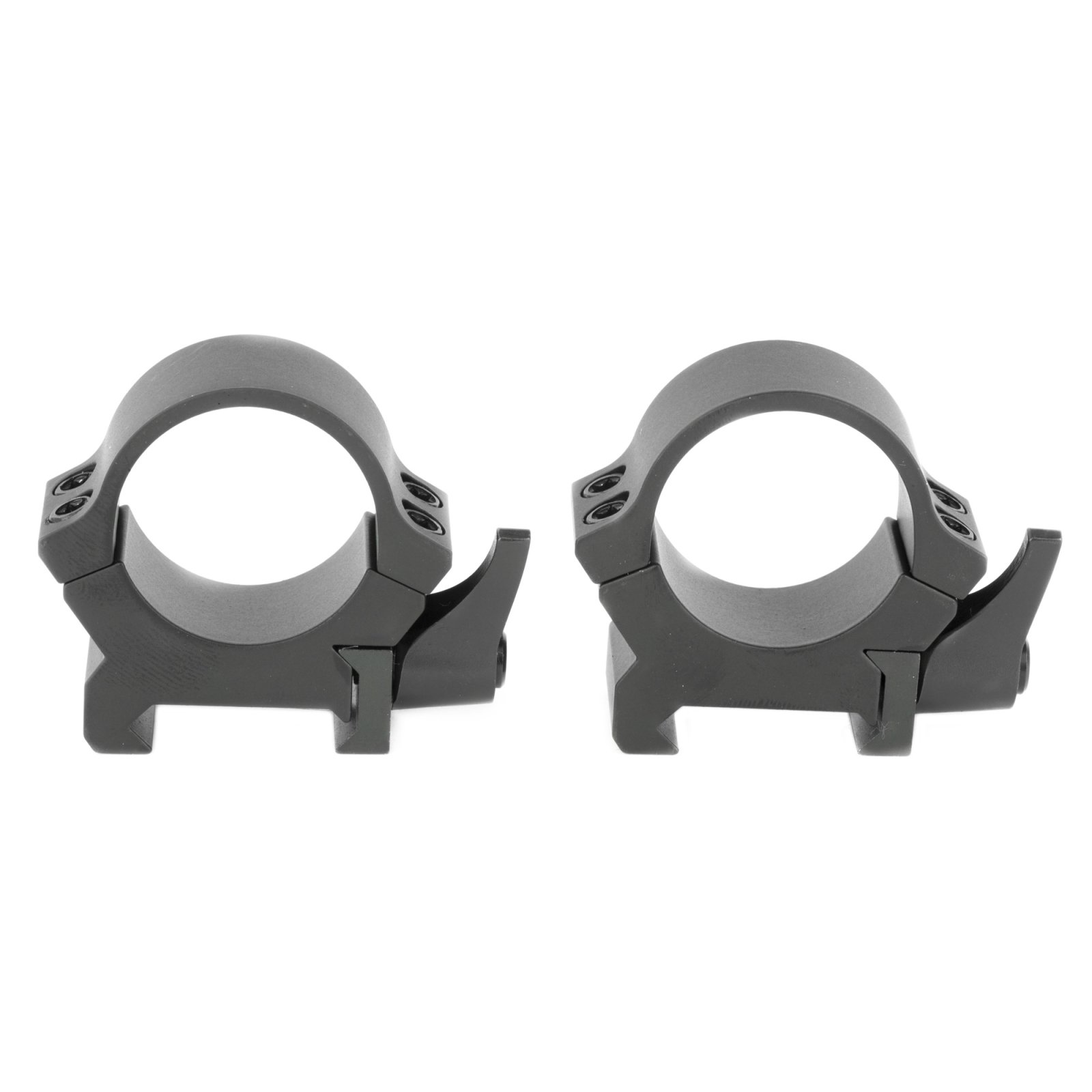Leupold QRW2 1" Low Steel Scope Ring Set Matte Black - Leupold & Stevens - 1"
