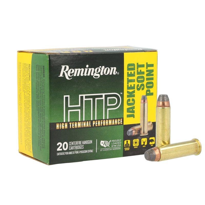Remington 23002 44 Rem Magnum 240 Grain Jacketed Soft Point 20 Rounds - Remington Arms Company, LLC - JACKETED SOFT POINT