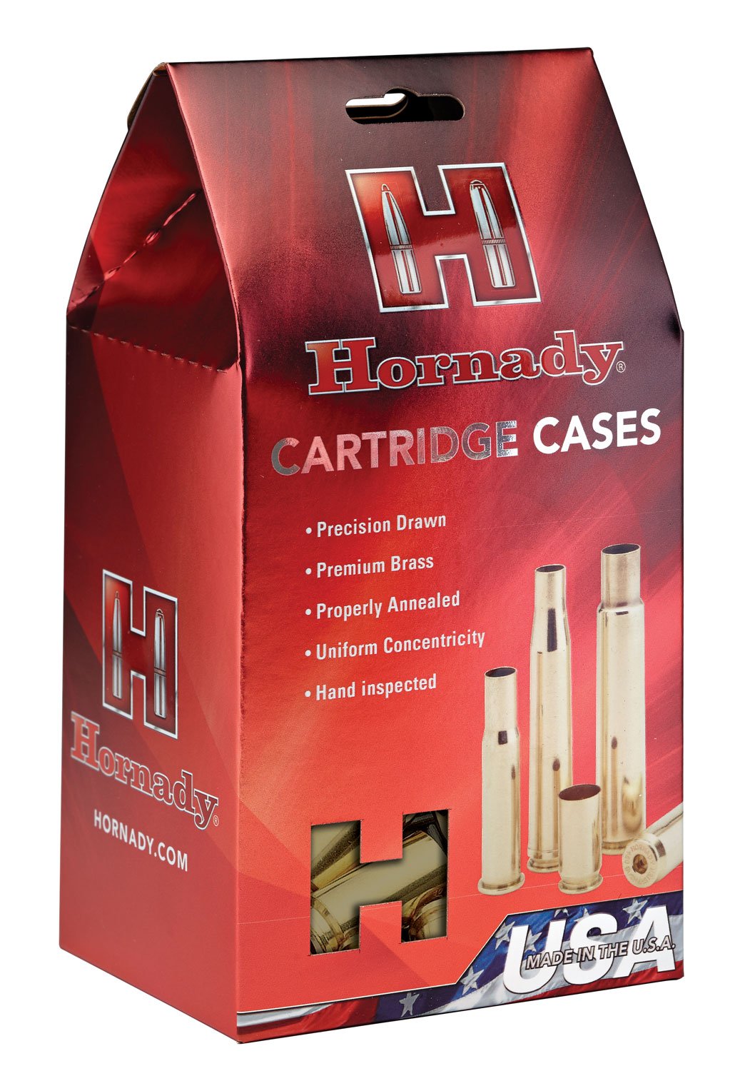 Hornady 86724 300 RUM Unprimed Cases Brass 20 Count - Horn Hunter - BRASS