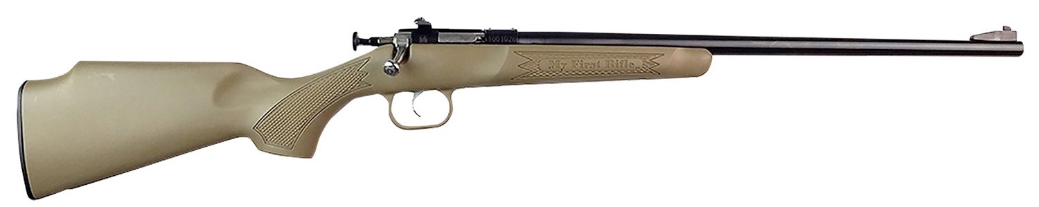 Crickett KSA235 My First Rifle 22 LR Single Shot 16" Blued Desert Tan
