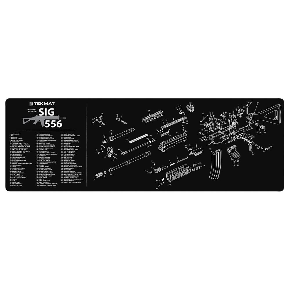 TekMat TEKR36SIG556 Sig Sauer 556 Cleaning Mat 12"x36" Rubber Back