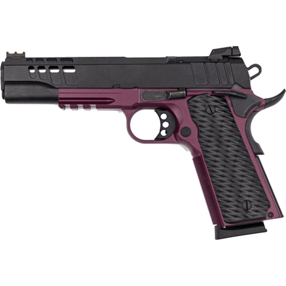 Great Lakes GL1911 45ACP 5In Black Cherry Frame - Great Lakes Firearms - 45ACP