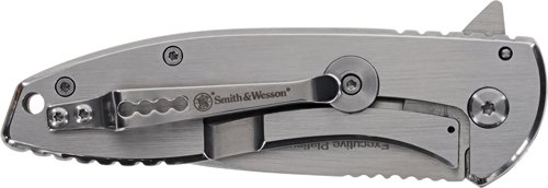 Smith & Wesson 1205009 Executive Platinum 3" SS Drop Point Knife - Smith & Wesson