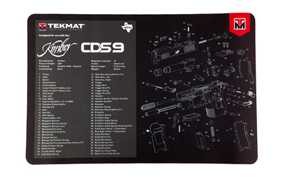 TekMat Tekmat for Kimber CDS9 Cleaning Mat Black