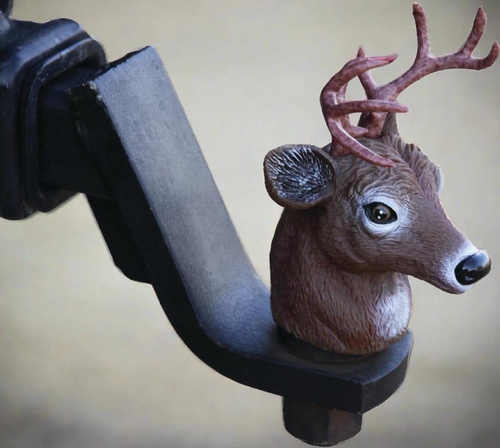 R.EDGE TRAILER HITCH BALL COVER-DEER