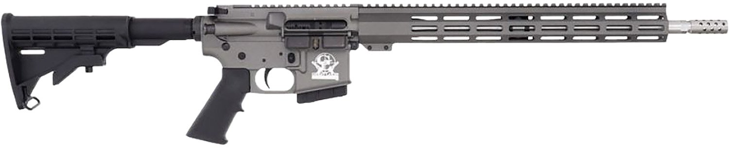 GLFA AR-15 Semi-Auto .350 Legend Rifle: 16-inch Stainless Steel Barrel, 5-Round Capacity, Optic-Ready, Synthetic Black Stock, Tungsten Finish - Great Lakes Firearms - .350 LEGEND