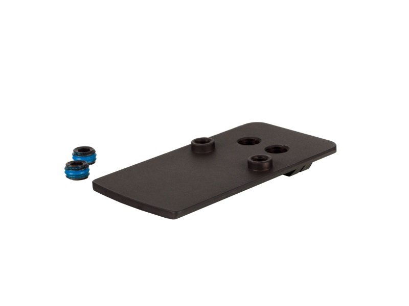 Buy Trijicon RMRcc Dovetail Base, Steel Mount Plate, Black, 34g, Ideal for Glock 17,19,45,42,43,43X Non-MOS Pistols online