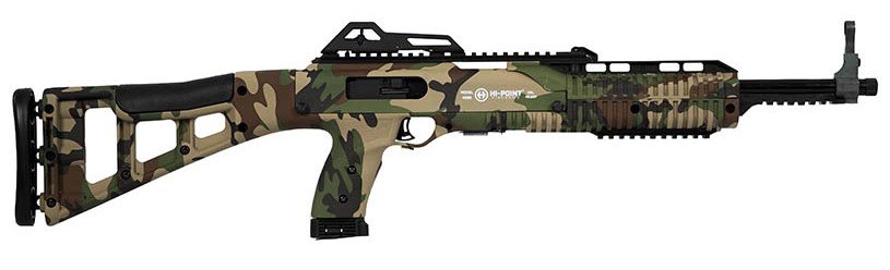 Hi-Point 4595TS M81 .45 ACP Carbine 17.5" TB M81 Woodland Camo 9rd - Hi-Point Firearms - 45 ACP