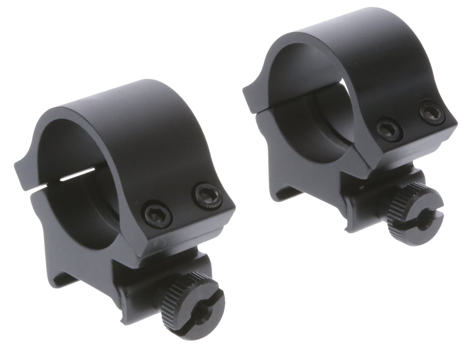 TruGlo Quad Scope Rings High 1 in. Weaver/Pic Mount