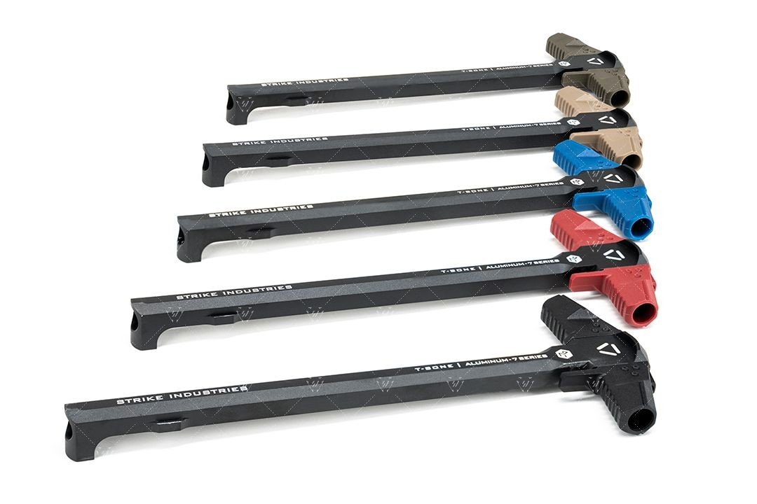 Buy Strike Industries AR-TBCH-223-BK-BLU T-Bone Charging Handle .223/5.56 Blue online