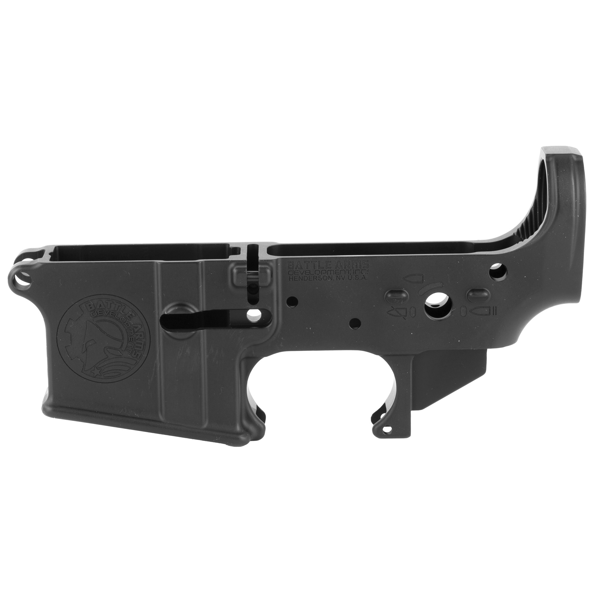 Battle Arms WH556-LR Forged 7075-T6 AR Lower Receiver, Black Anodized
