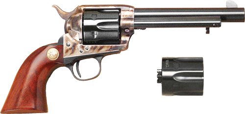 Cimarron MP437 Dual Cylinder Revolver 45LC/45ACP 5.5" Walnut Grip