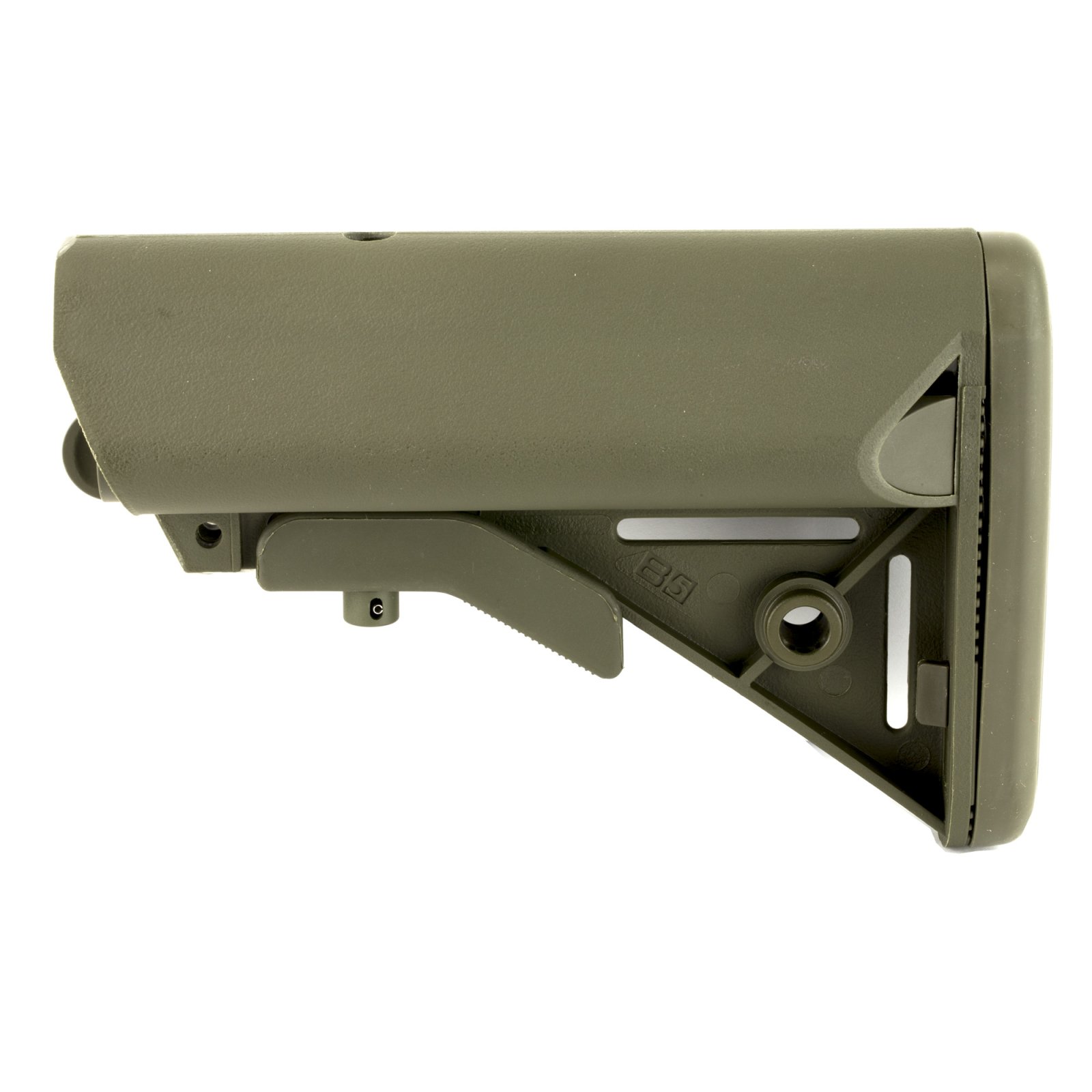 B5 Systems SOPMOD Stock Mil Spec Quick Detach Mount OD Green SOP-1097 - B5 Systems