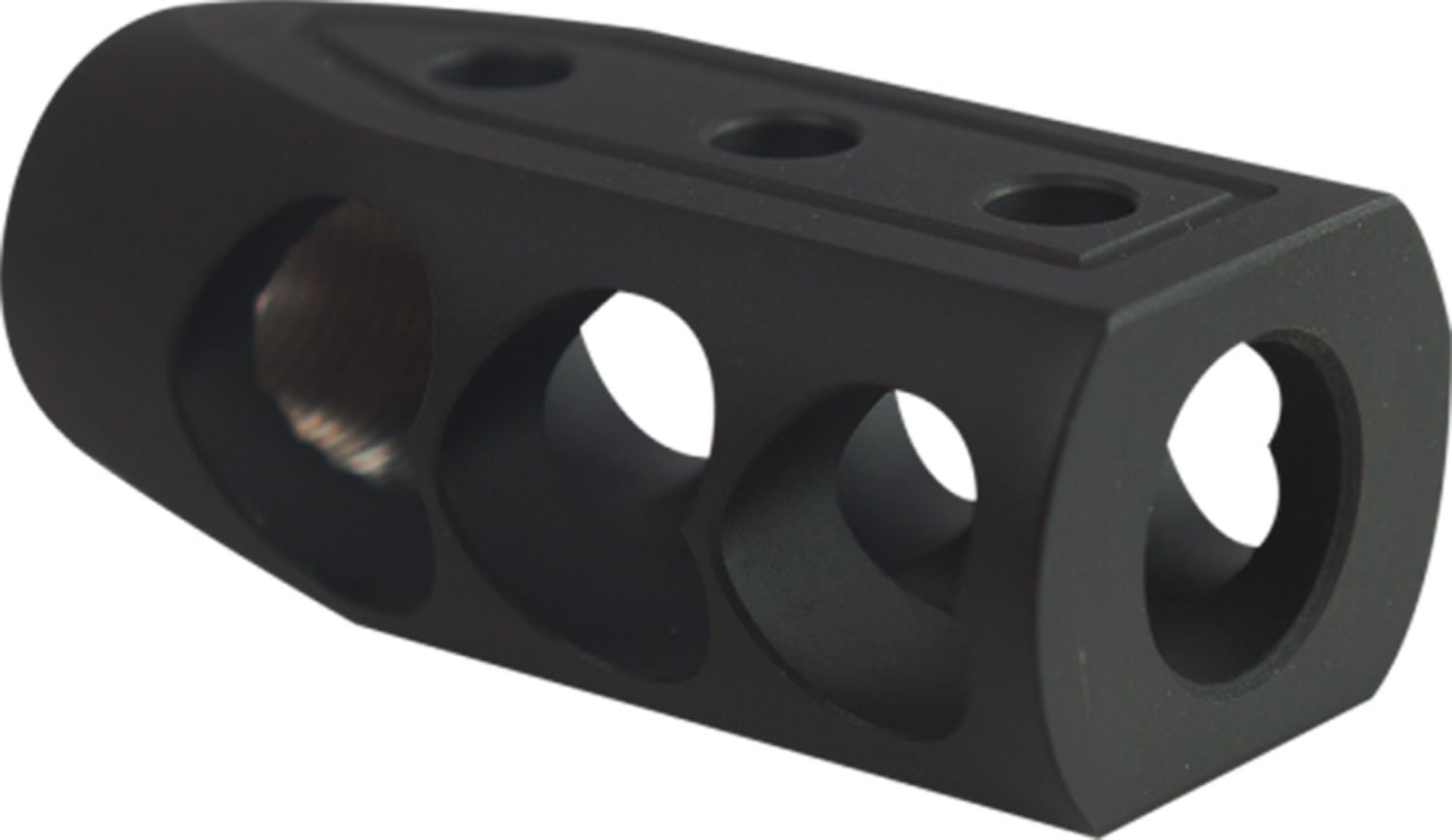 Timber reek Outdoors Beohbblc Muzzle Brake Black erakote With 49/64-20 TPI