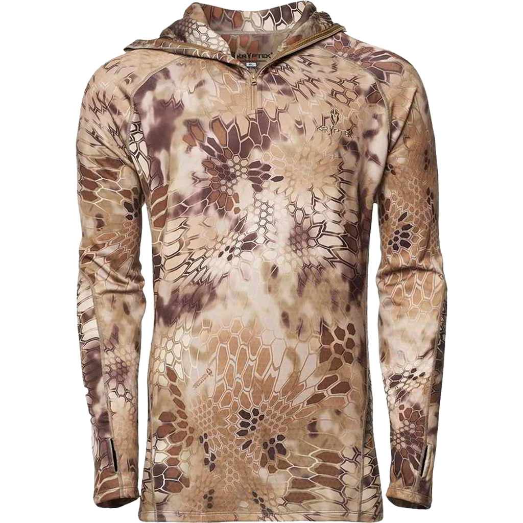 Kryptek 18CROTH5 Cronos Hoodie Highlander Large, Lightweight Fleece
