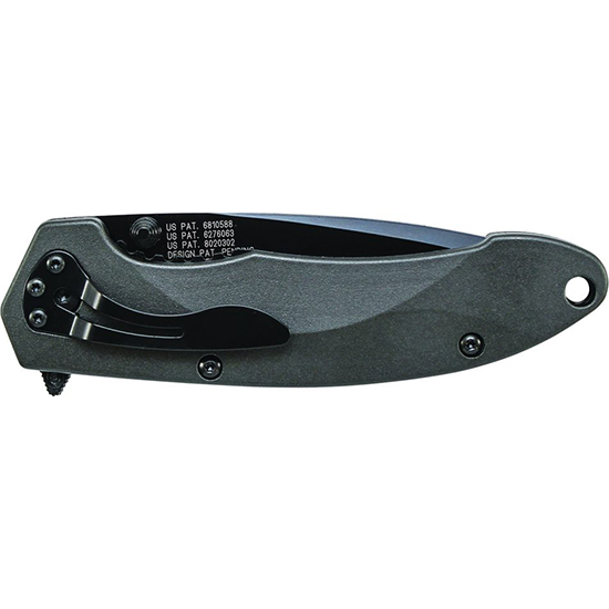 Smith & Wesson SW6000BS Knife 3.32 in Blade Aluminum Handle 4034 Steel