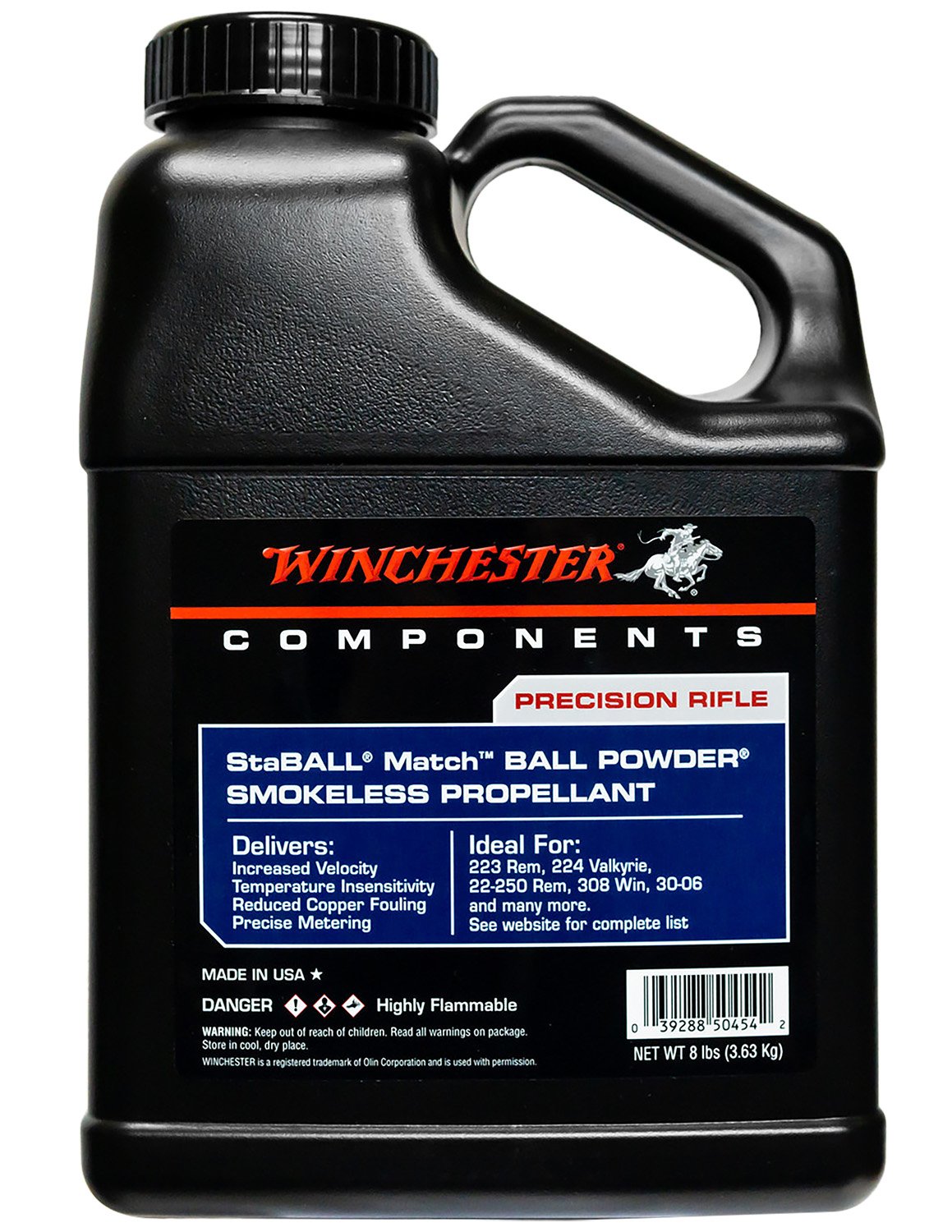 Winchester Powder STABALLMATCH8 Match Rifl