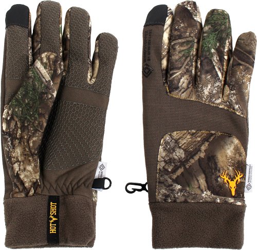 Hot Shot B01-G0RX-281-L Kodiak Glove Windstopper Realtree APX LG