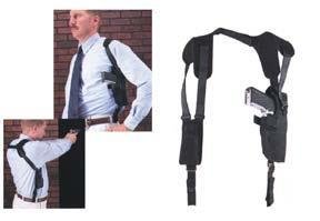 Uncle Mike's Pro Pak Holster 4.5-5 in Large Autos Right Hand Black - Uncle Mike's