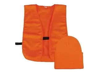 Outdoor Cap Watch and Vest Combo Blaze Orange Model: BLZKVST-80101 - Outdoor Edge