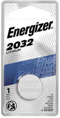 Energizer ECR2032BP CR2032 Ultimate Lithium Battery 1-Pack
