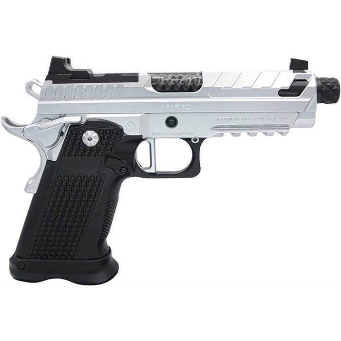 FUSION FIREARMS XP PRO 9MM LUGER 4''BBL THREADED (2)17RD MAGS CHROME - FUSION FIREARMS