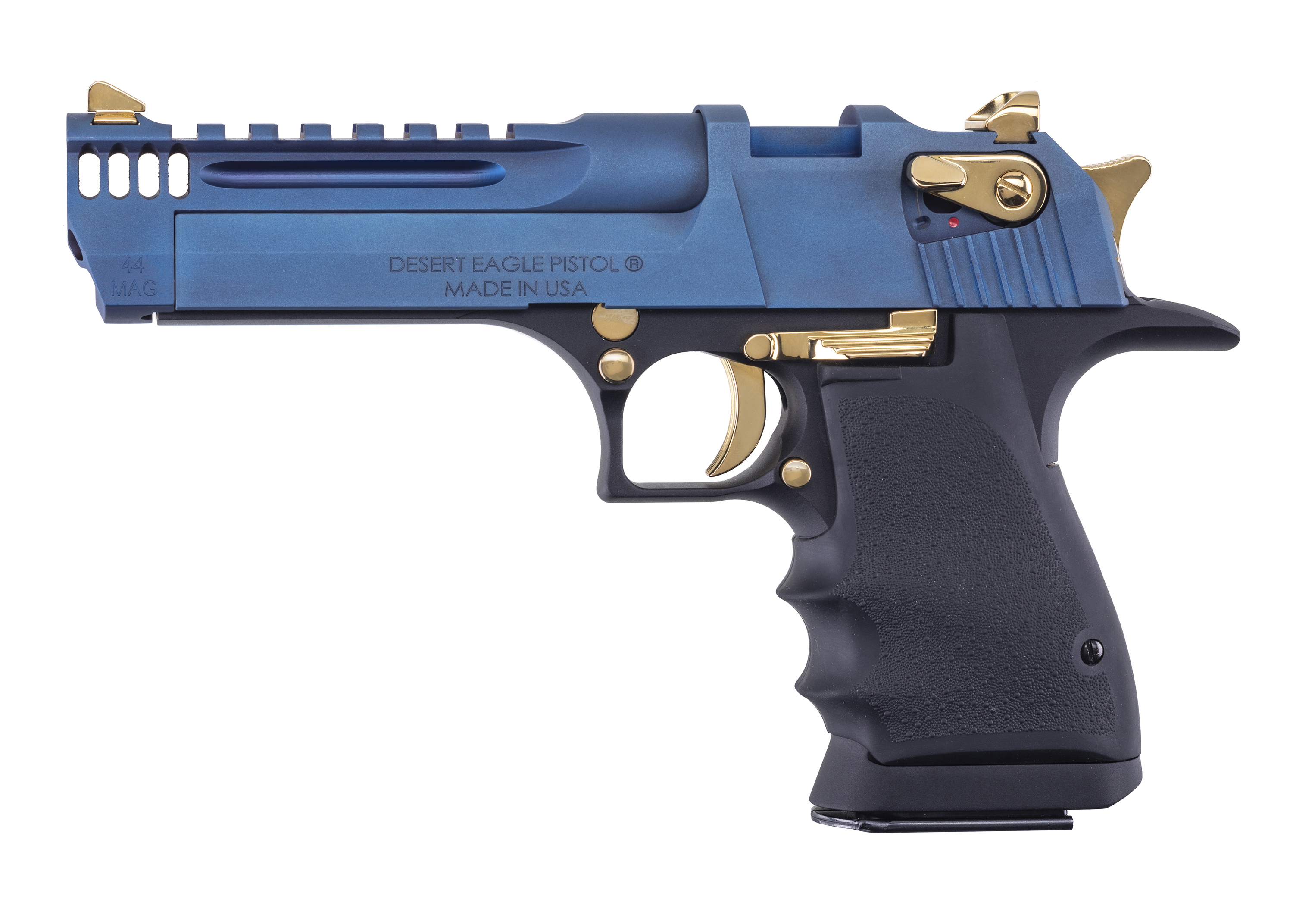 MR DESERT EAGLE 44MAG 5 BLK/CARBO BLUE