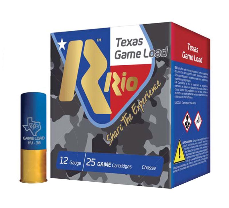 Rio Ammunition TGHV3675TX 12ga 2.75" 1-1/4oz #7.5 High Velocity 250rds