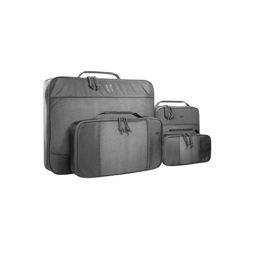 Tasmanian Tiger TT-7284-040 Mesh Pocket Set XL Black, 4 Zipped Pouches - Tasmanian Tiger