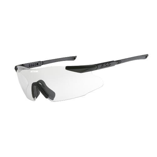 ESS ICE-One Ballistic Eyeshield-Clear Lens White 2.4