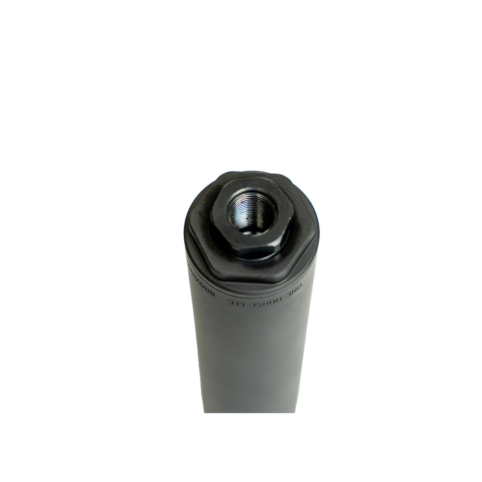 One Horse RYN Titanium Direct Thread Suppressor .30 Cal 1.5 Dia 5/8X24 Black