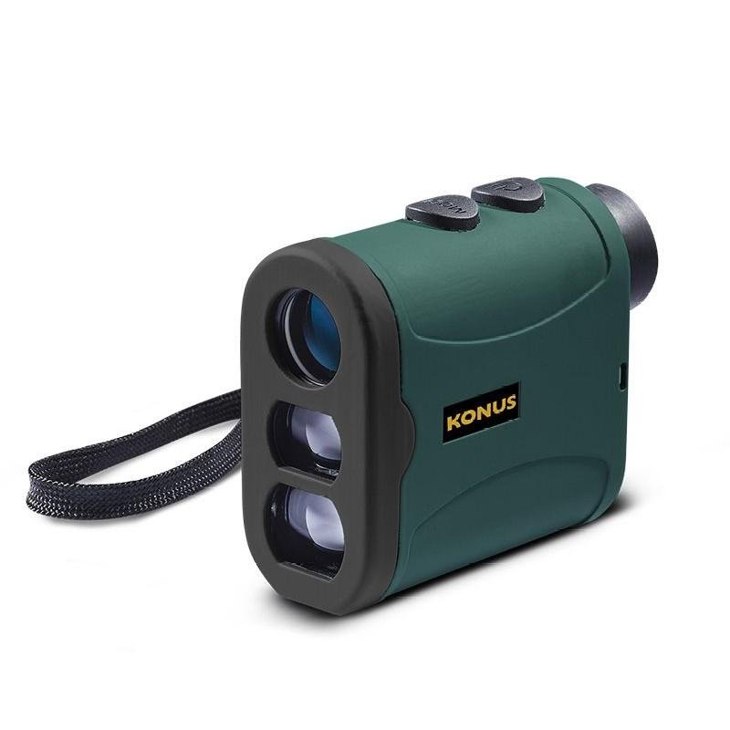 Buy Konus 7317 EVO-1200 LRF 6x25mm Rangefinder 1200yds Black Rubber Armor online