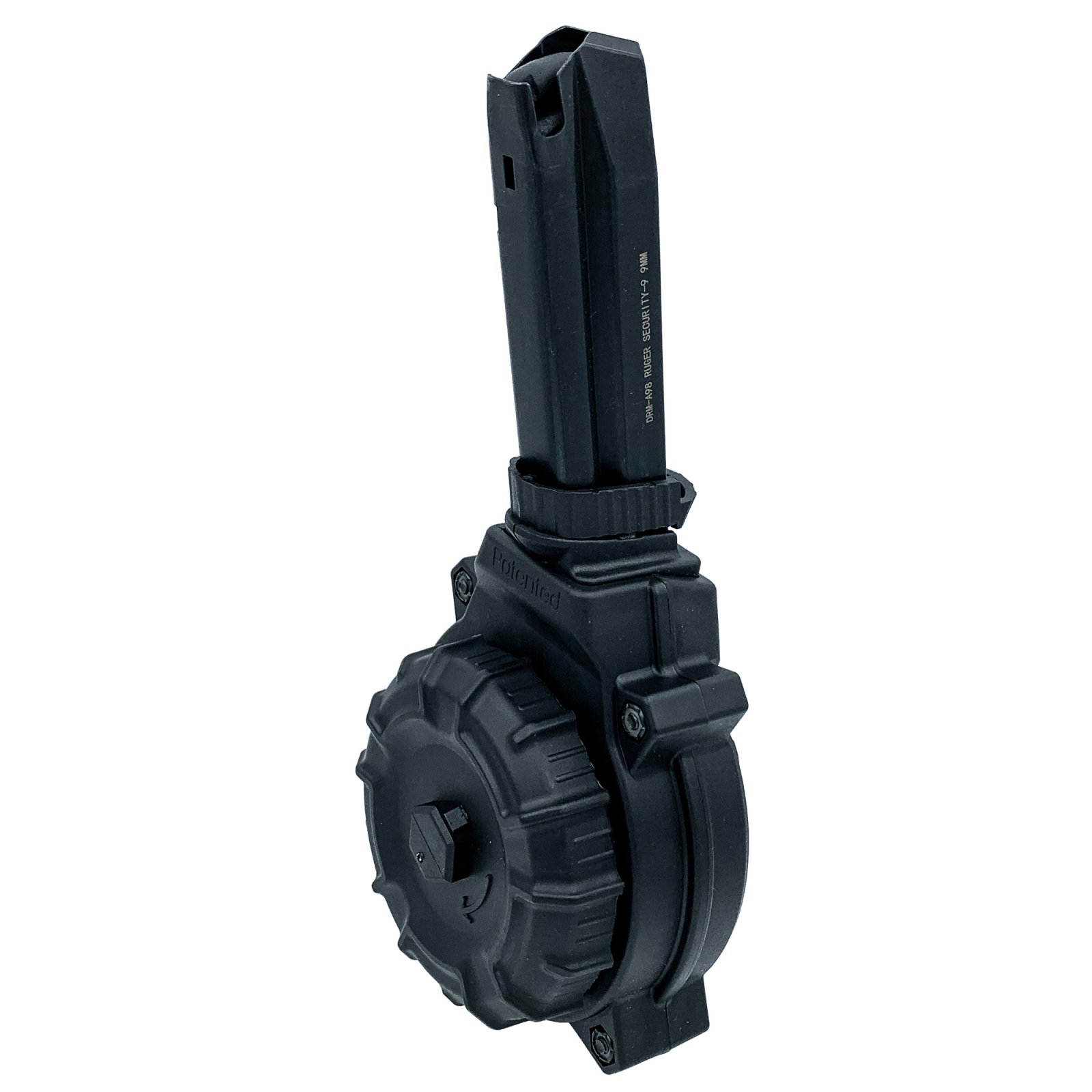 Buy ProMag DRM-A98 9MM 50-Round Drum Magazine, Polymer, Black online