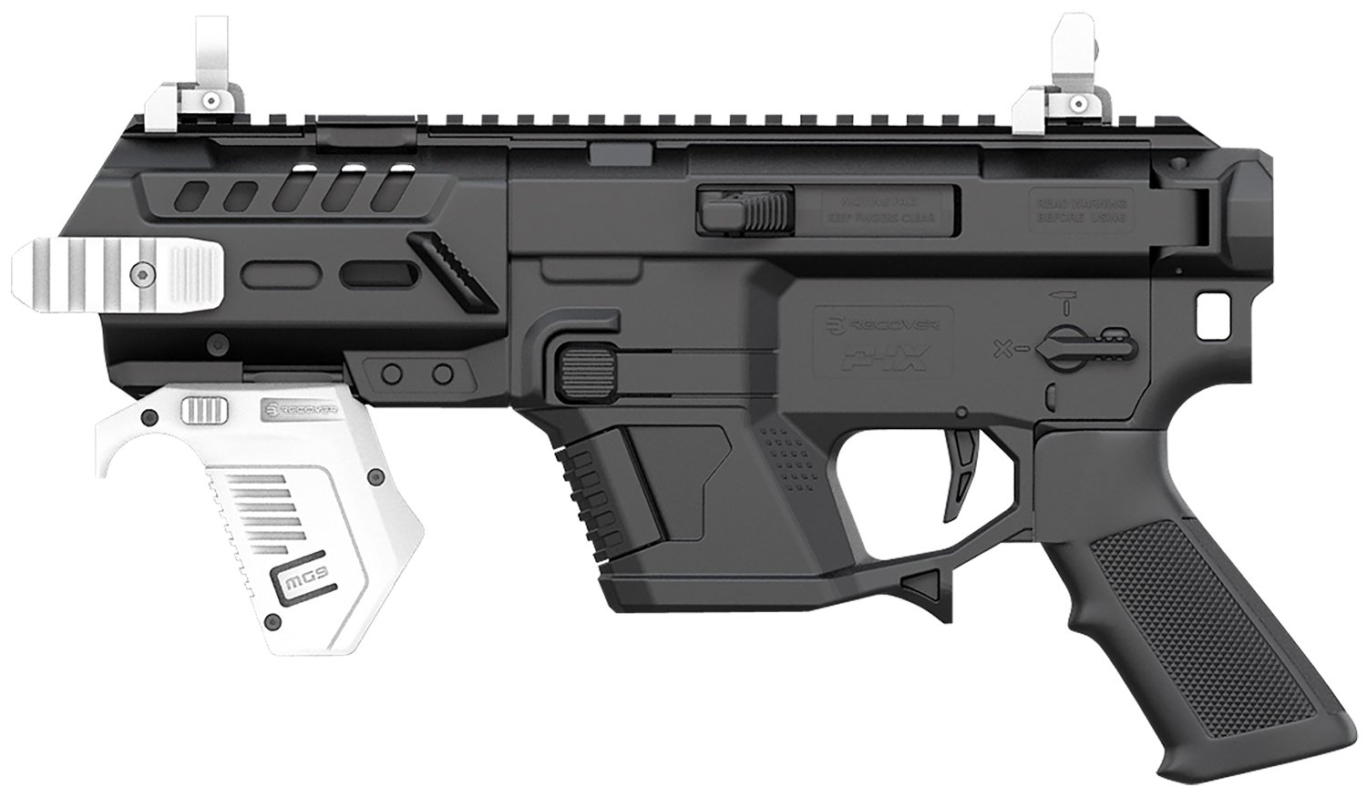 Recover Tactical PIXPB01 P-IX AR Platform for Glock, Black - REC - P-IX